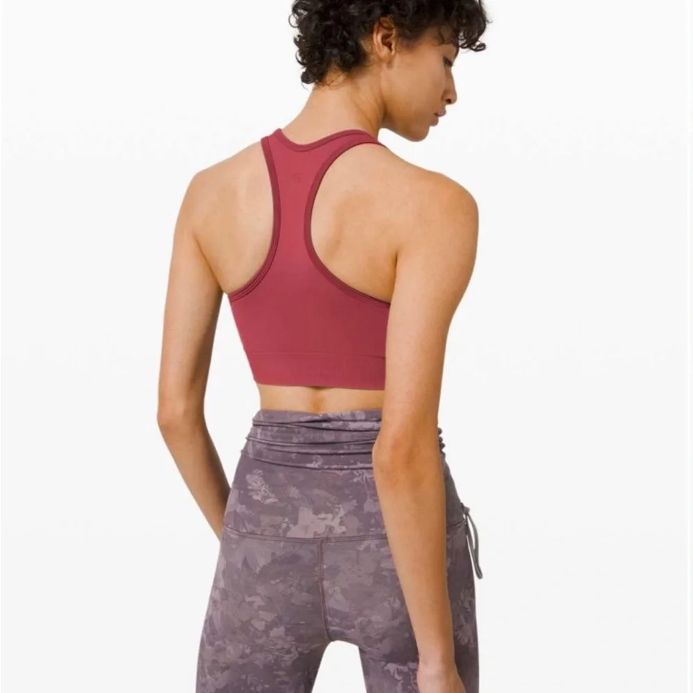 Lululemon Ebb to Street Racerback
Bra *Medium Support, C/D Cup
Chianti - Picture 2 of 7